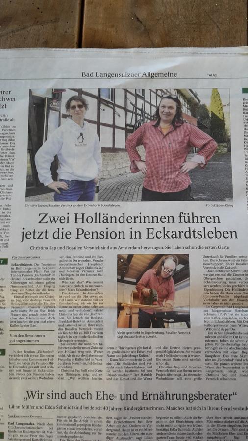 Hotel Bad Langensalza Eichenhof Kültér fotó